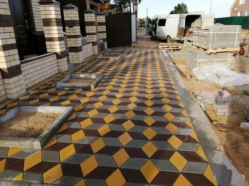 Укладка тротуарной плитки  в Наро-Фоминске