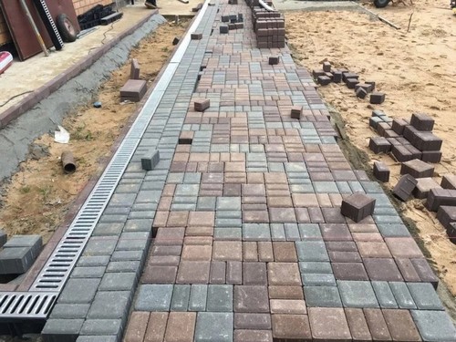 Укладка тротуарной плитки  в Наро-Фоминске